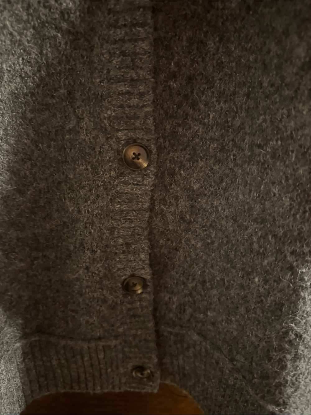 Torrid, NWT Gray Cardigan with Pink & Navy Floral Accents - Picture 6 of 9